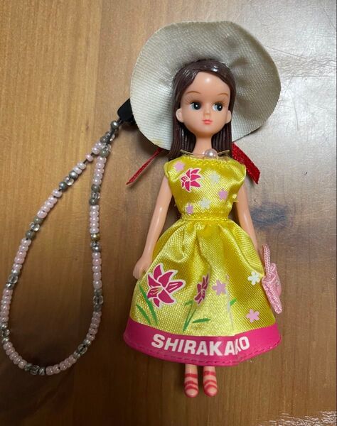 リカちゃん 人形 ドール 着せ替え人形 ご当地 白樺 ストラップ キーホルダー 飾り