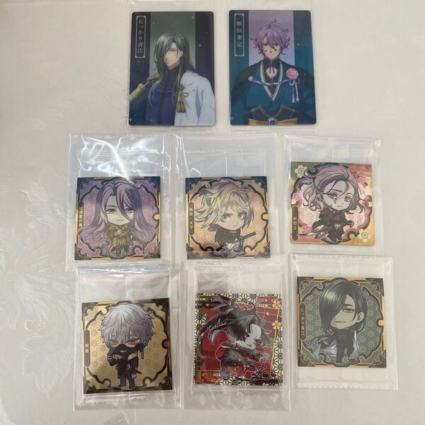 刀剣乱舞 とうらぶ ウエハース グッズ シール ステッカー カード セット