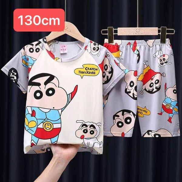 夏物 男の子パジャマ 130cm 部屋着 半袖Tシャツ