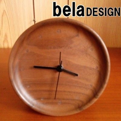目覚まし時計 静音 置時計 belaDESIGN