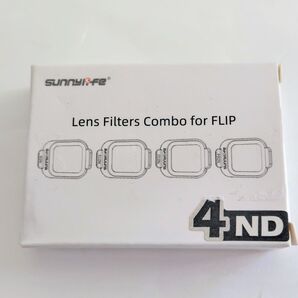 Sunnylife dji flip NDフィルター(8,16,32,64)4個セット 未使用