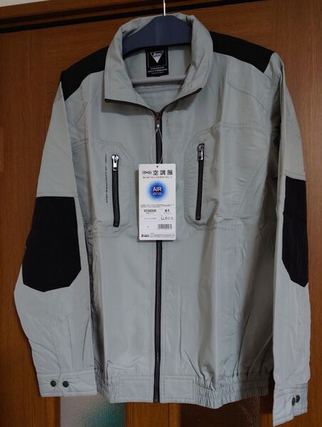 新品 空調服 XEBECジーベック長袖 サイズLL モスグリーン 空調服のみ 9cmファン対応 ラスト1