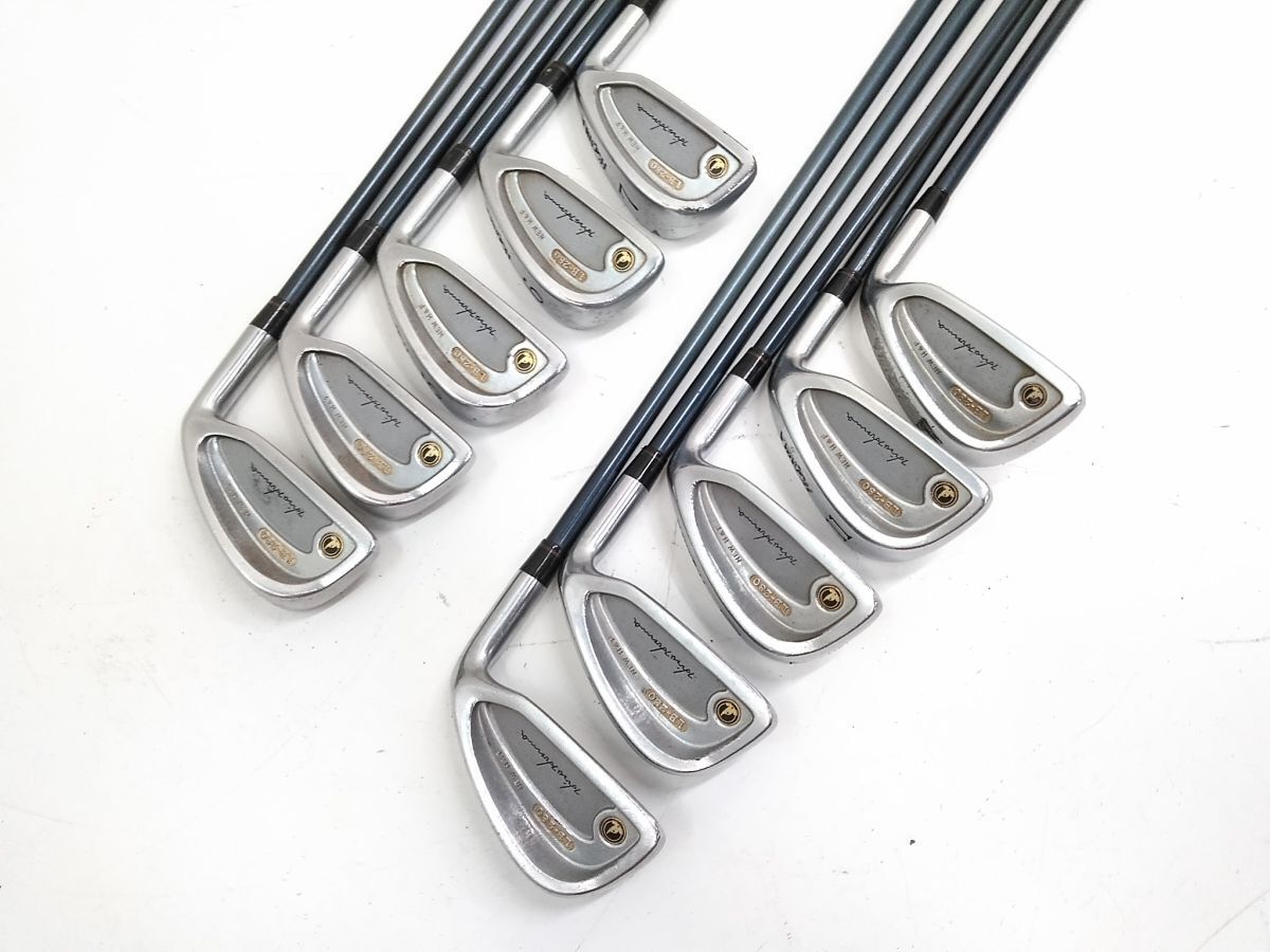 !10 шт. комплект HONMAhiro Honma LB-280 чёрный mogla железный 3I-11I/SW карбоновый вал *1 Type-S FLEX-(R-1) 0513-59N @160!