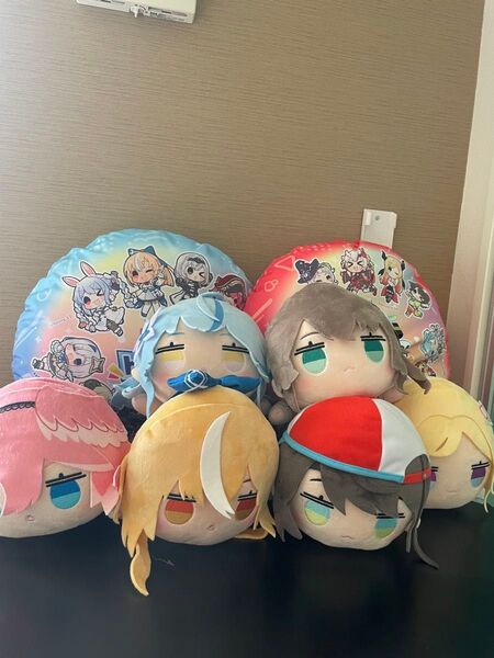 ホロライブ 寝そべりぬいぐるみ ラウンドクッション
