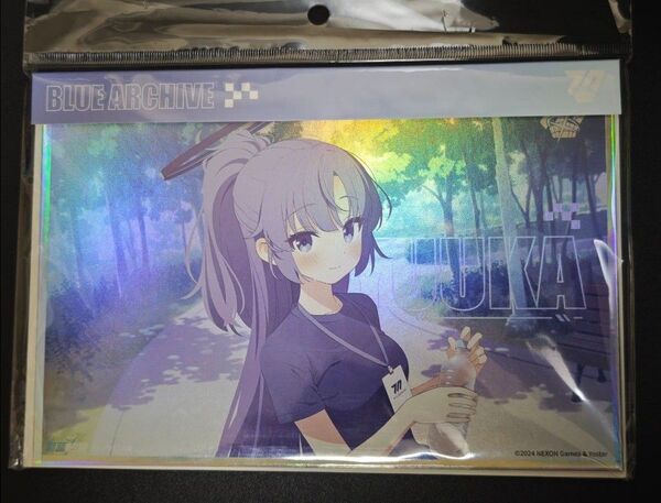 ブルーアーカイブ 中国限定色紙 ユウカ 未開封品