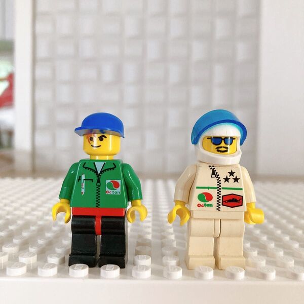 オールドレゴ オクタン LEGO レーサー ミニフィグ