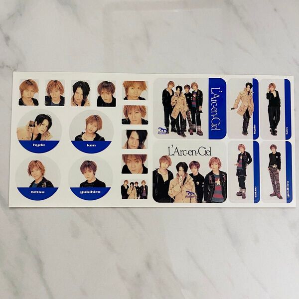 L'Arc〜en〜Ciel ラルク NTT Personal 関西 非売品 ステッカー シール hyde