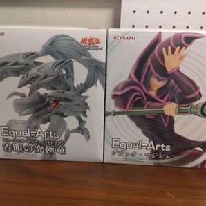 遊戯王 Equal=Arts ブラック・マジシャン 青眼の究極竜 ブルーアイズ・アルティメットドラゴン2個セット