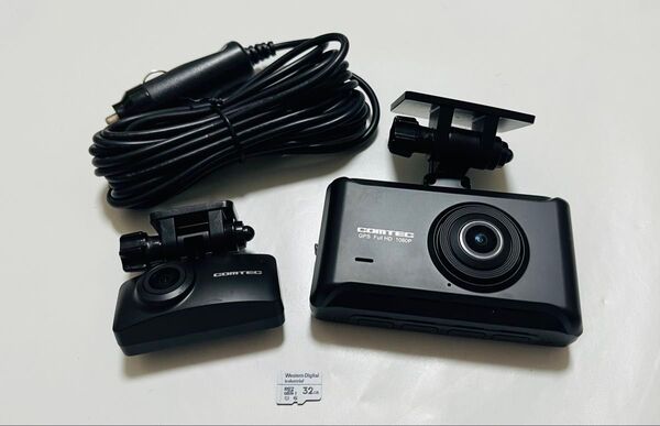 ドライブレコーダー COMTEC ZDR025 コムテック SDカード 32GB