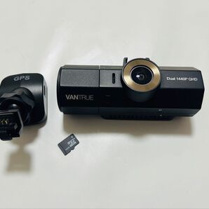 ドライブレコーダー Vantrue N2S 前方と室内同時録画 SDカード 16GB