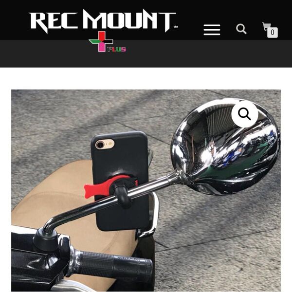 REC MOUNT スマートフォンマウントアダプターとQuad Lock iPhone 14 ケースのセット販売