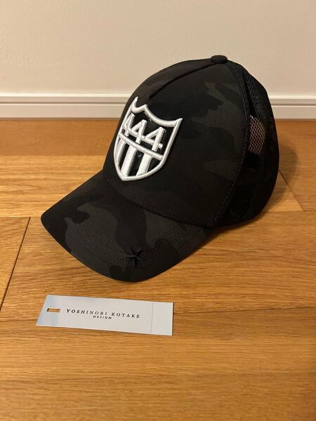 ヨシノリコタケ バーニーズニューヨーク 別注YOSHINORI KOTAKE DESIGN 444 メッシュキャップ 限定