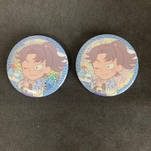 忍たま乱太郎 アニメイトカフェ アニカフェ 缶バッジ 山田利吉
