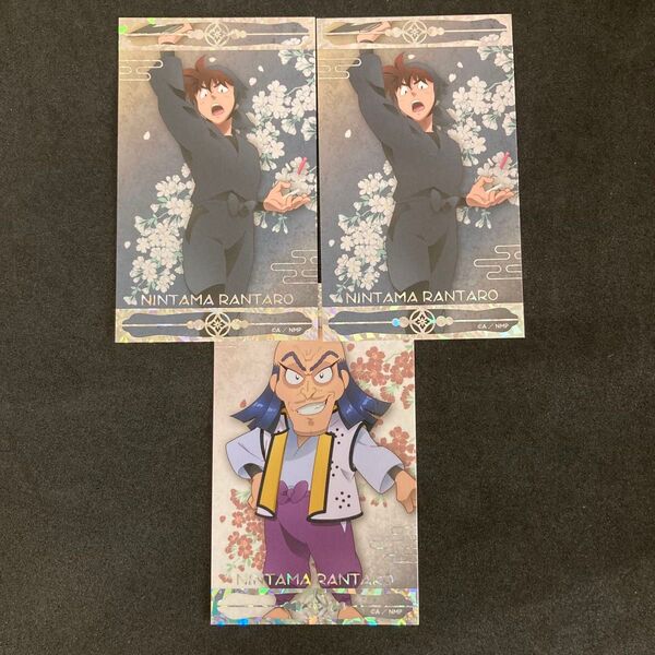 忍たま乱太郎 アニメイトカフェ アニカフェ 箔押しカード 土井半助 稗田八方斎