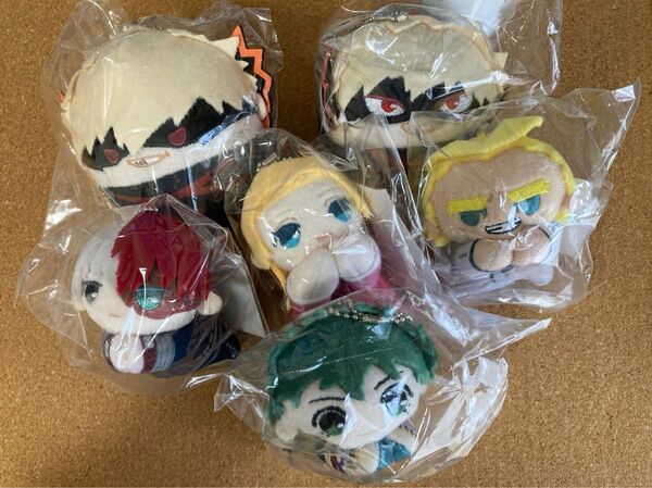 ヒロアカ 僕のヒーローアカデミア くじメイト ぬいくじ ぬいぐるみ ぽてコロ ふわコロ はぐキャラ 爆豪 緑谷 轟 アンナ