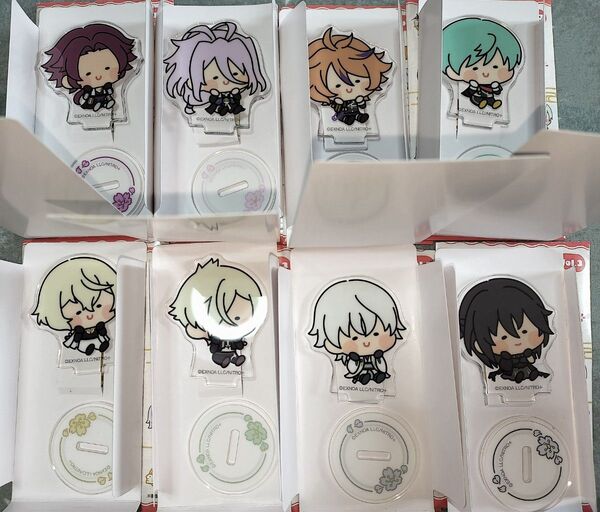 刀剣乱舞 んまほっぺ ミニアクリルスタンド 全8種セット