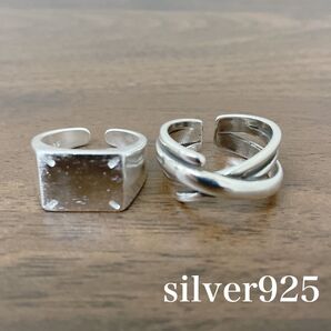 シルバー 925 スクエア クロス リング ヴィンテージリング メキシカン 指輪
