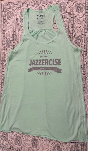 【JAZZERCISE/ジャザサイズ】タンクトップ ミントグリーン Sサイズ