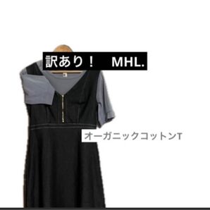 訳あり!古着 MHL オーガニックコットン 半袖T マーガレットハウエル シャツ ヴィンテージ MARGARET HOWELL