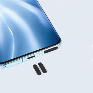 iPhone用 ダストプラグキャップ&防塵保護ステッカー 1セット