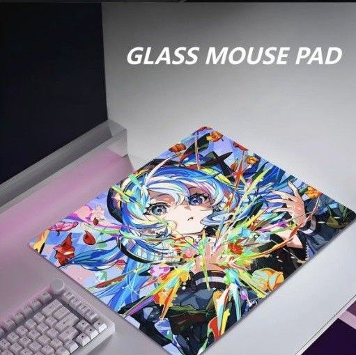 星街すいせい ガラスマウスパッド 30×25cm