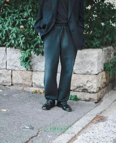 A.PRESSE Vintage Sweat Pants 2 ブラック