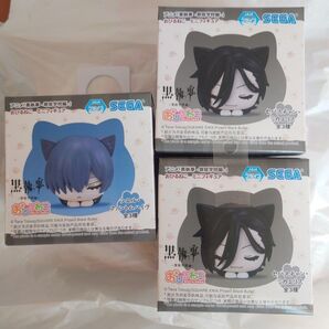 黒執事 奇宿学校編 おひるねこ フィギュア シエル セバスチャン