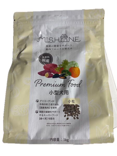 【新品未開封】MISHONE ミシュワン 小型犬用 スーパーフード 小型犬用 国産
