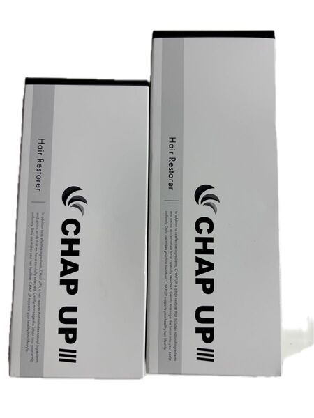 【新品未使用】チャップアップ CHAP UP 薬用育毛剤 120ml 本体 レフィル 2本セット