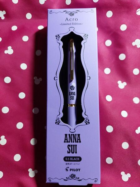ANNA SUIボールペン(パープル)