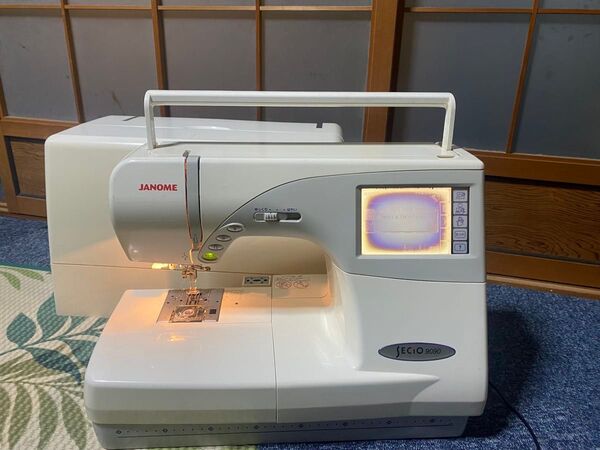 JANOME ミシン secio9090 853型 ジャノメ ジャノメミシン 通電確認済