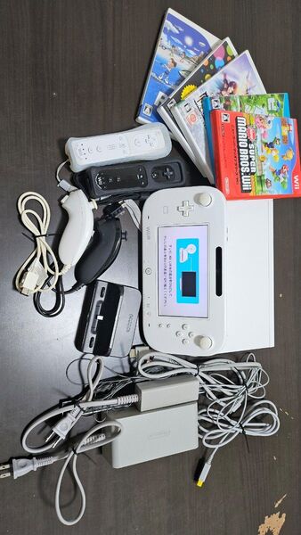 Wii U 本体 32GB ソフト5本付き フルセット