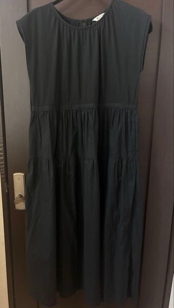 freak's store 黒 ティアード ロングワンピース