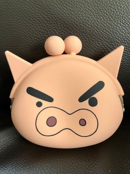 クレヨンしんちゃん ぶりぶりざえもんがま口財布 シリコン コインケース