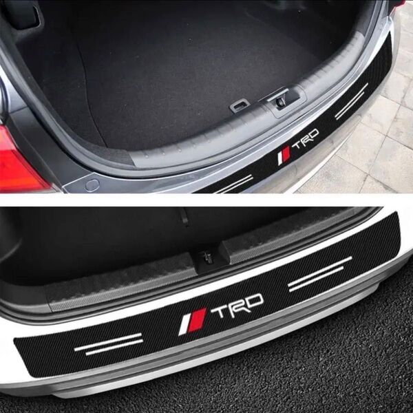 トヨタ TRD バンパーガード バックドアプロテクター スカッフプレート プロテクター傷汚れ防止