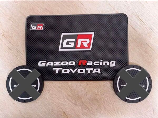 トヨタ GR ガズー レーシング ノンスリップマット 滑り止めマット 1枚 枚数限定