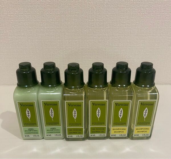 ロクシタン ボディ用洗浄料、ヘアシャンプー、ヘアコンディショナ 30ml