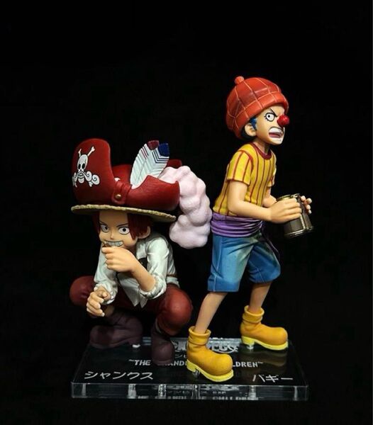 【専用アクリル台座】ワンピース ワノ国 DXF シャンクス バギー 2点セット