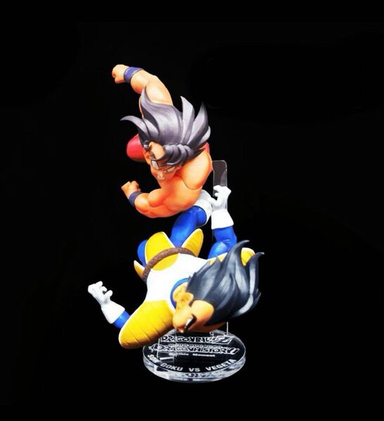 【専用アクリル台座】ドラゴンボール 1番くじ B賞 孫悟空 VS ベジータ