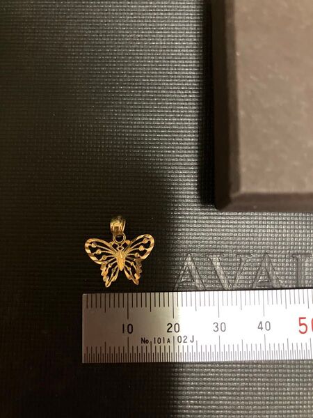 AVALANCHE アヴァランチ バタフライ ネックレス トップ ペンダント K10 10K