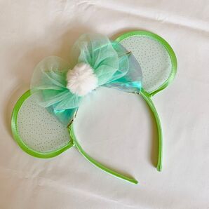 TDS ディズニーシー ティンカーベル カチューシャ ファンタジースプリングス 美品