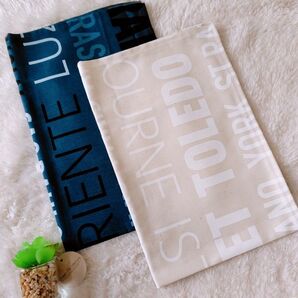 ランチマット 英字 2枚セット