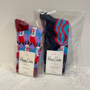 【新品】Happy Socks ソックス 靴下【Joker柄】2足