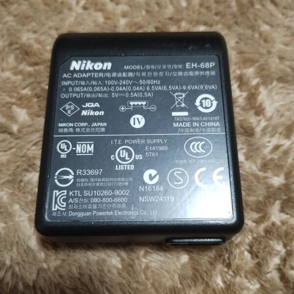 ニコン 充電器 EH-68P 【動作確認済】
