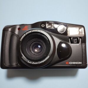 美品/完動品 CHINON Auto 6001 コンパクトフィルムカメラ
