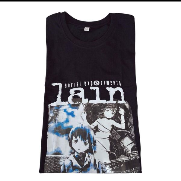 Lain シリアルエクスペリメンツレイン Tシャツ 岩倉 玲音 XL
