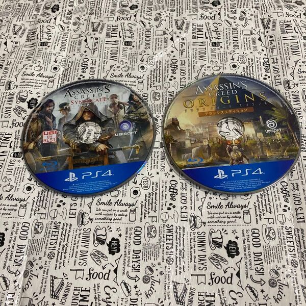PS4 アサシンクリード シンジゲート+オリジンズ デラックスエディション 2本セット