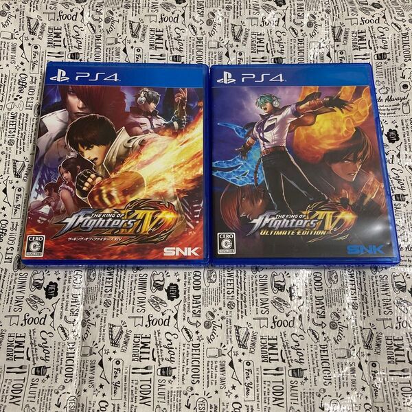 PS4 ザ・キング・オブ・ファイターズ XⅣ+ザ・キング・オブ・ファイターズ XⅣ アルティメットエディション 2本セット