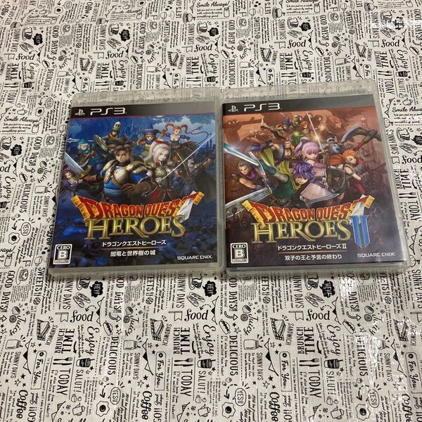 PS3 ドラゴンクエストヒーローズ Ⅰ+Ⅱ 2本セット