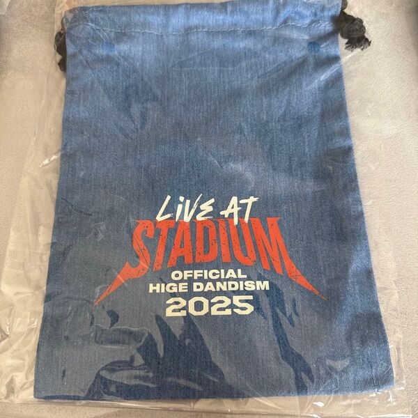 Official髭男dism ヒゲダン ランダムガチャ スタジアム LIVE at stadium 2025 髭ダン 巾着